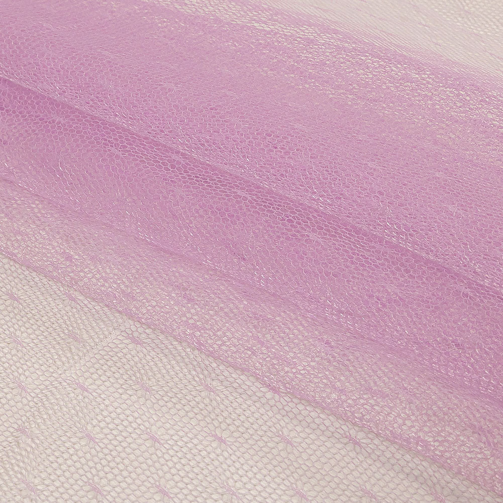 Point D'Esprit Tulle - Lilac - Remi Collection Point D'Esprit Tulle - Lilac - Remi Collection