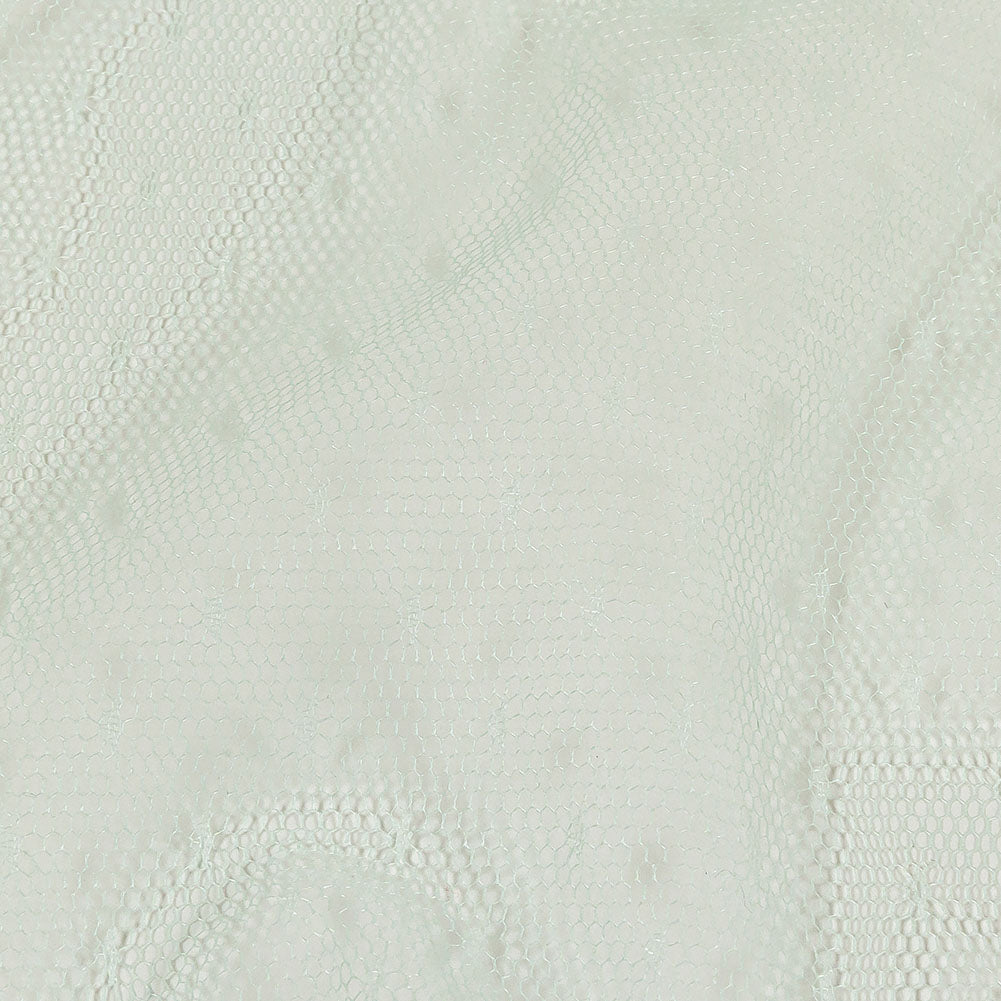 Point D'Esprit Tulle - Mint - Remi Collection - Detail Point D'Esprit Tulle - Mint - Remi Collection - Detail