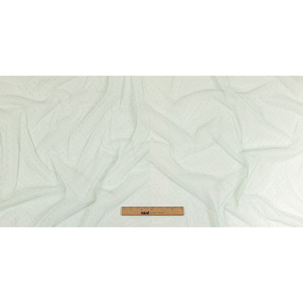 Point D'Esprit Tulle - Mint - Remi Collection - Full Point D'Esprit Tulle - Mint - Remi Collection - Full