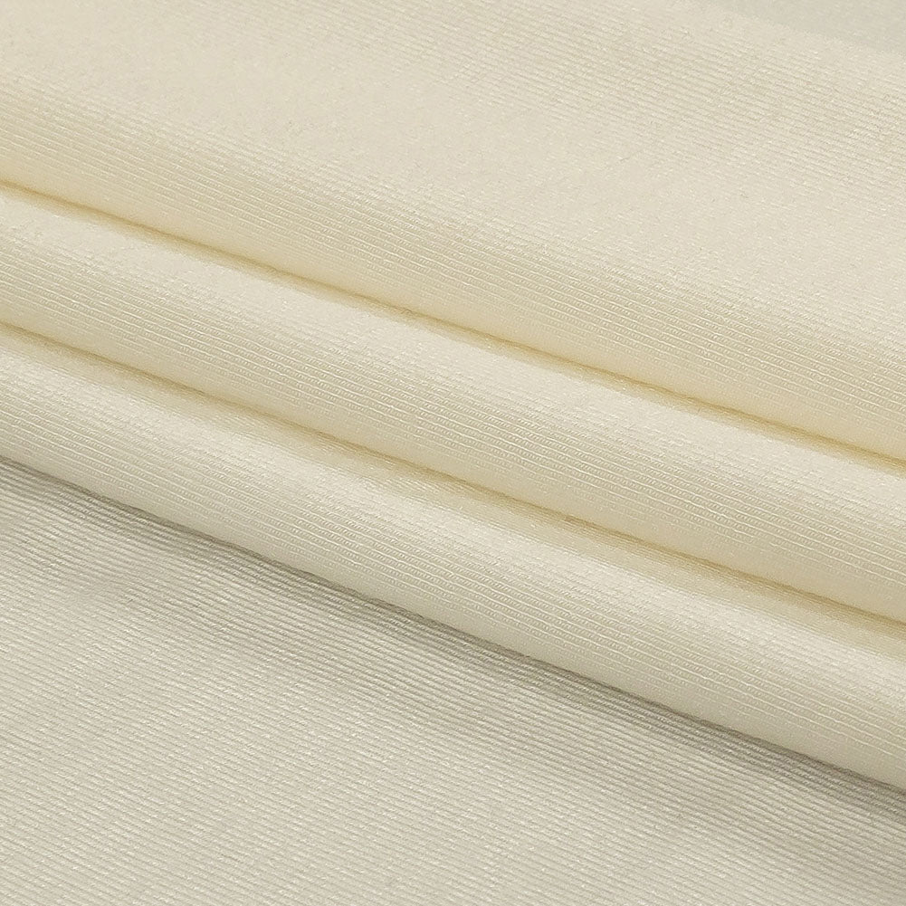Whisper White Stretch Rayon Jersey Folded Whisper White Stretch Rayon Jersey Folded