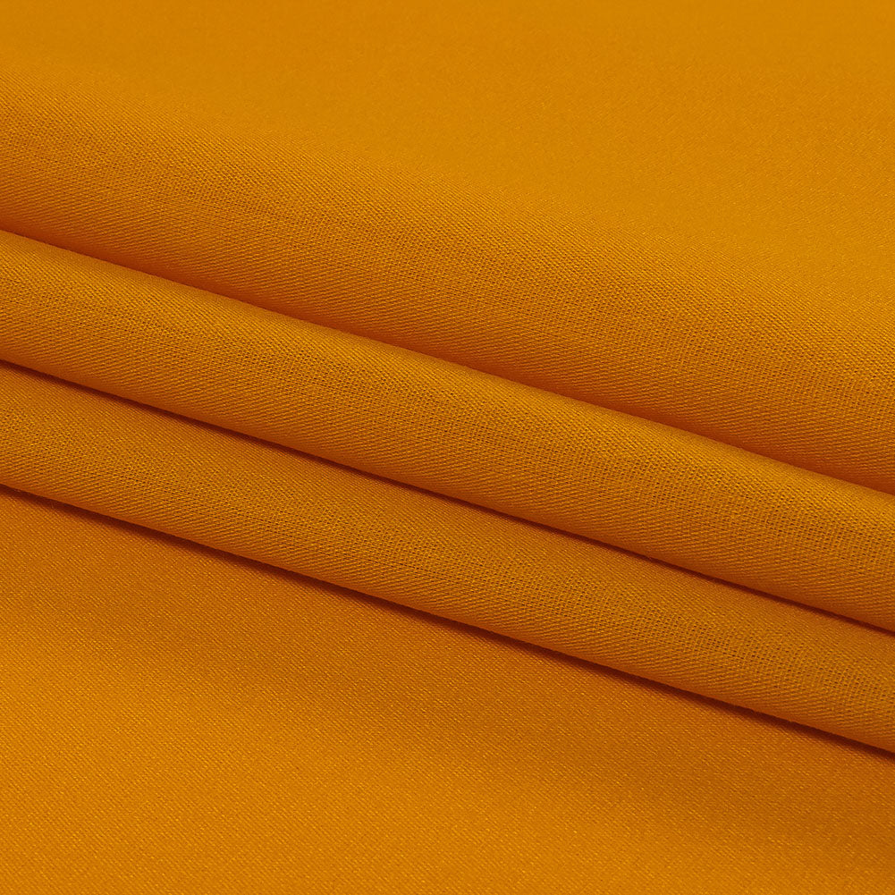 Golden Yellow Polyester and Cotton Poplin Folded Golden Yellow Polyester and Cotton Poplin Folded