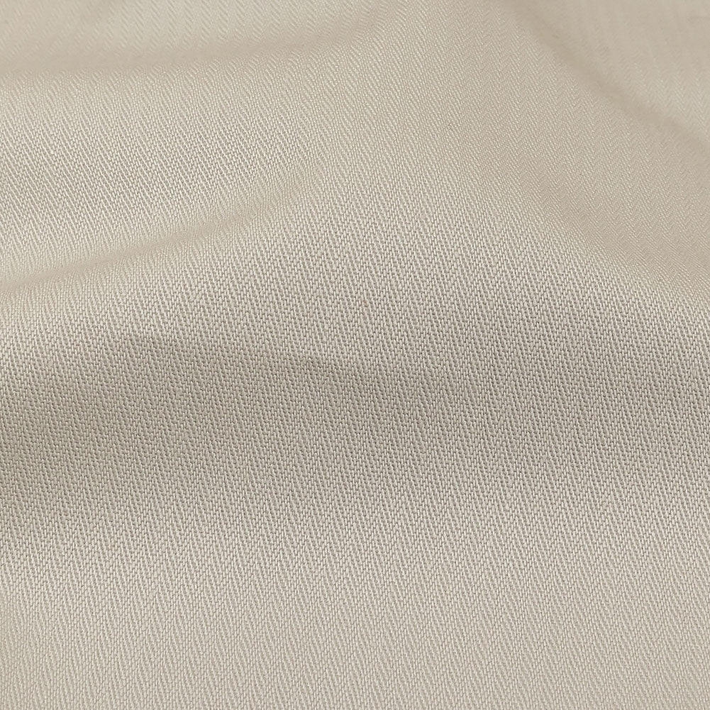 Light Gray Cotton Broken Twill Detail Light Gray Cotton Broken Twill Detail