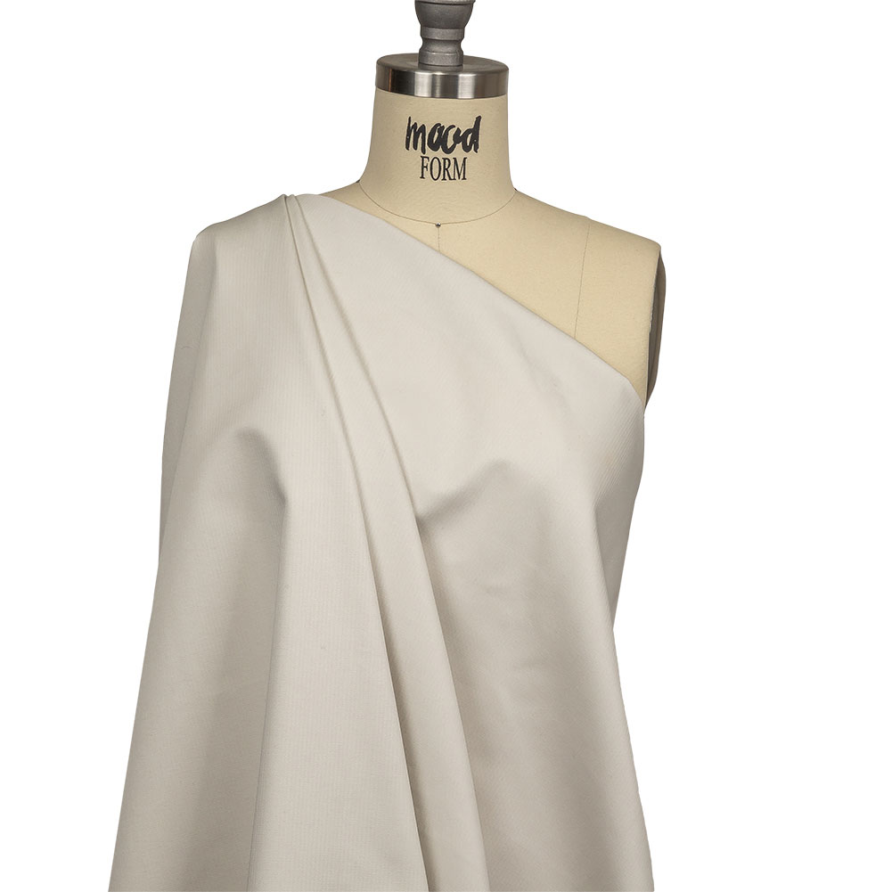 Light Gray Cotton Broken Twill Drape Light Gray Cotton Broken Twill Drape