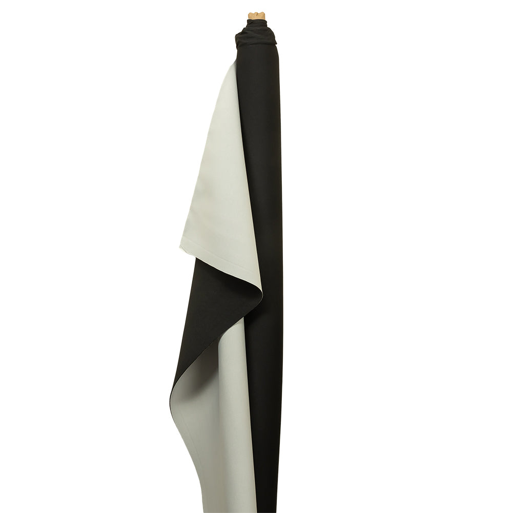 Pack de 3 yardas de neopreno elástico de doble cara - Blanco y negro - Colección Wave Pack de 3 yardas de neopreno elástico de doble cara - Blanco y negro - Colección Wave