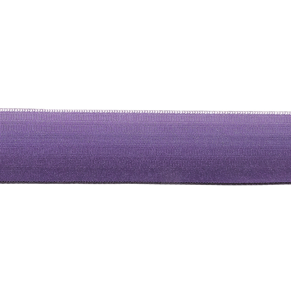 Purple Ombre Wire Edged Ribbon - 0.875" - Detail Purple Ombre Wire Edged Ribbon - 0.875" - Detail