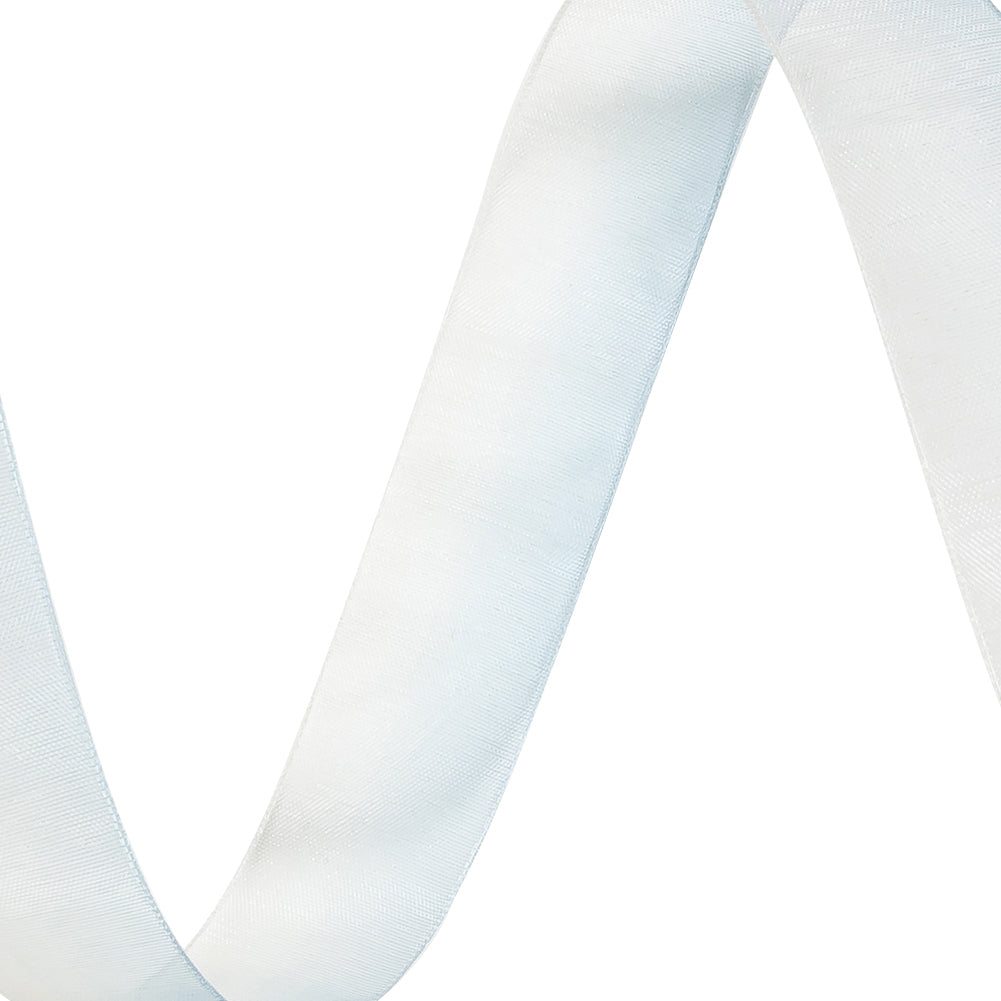 Sheer Blue and Barely Blue Ombre Ribbon - 0.875" Sheer Blue and Barely Blue Ombre Ribbon - 0.875"