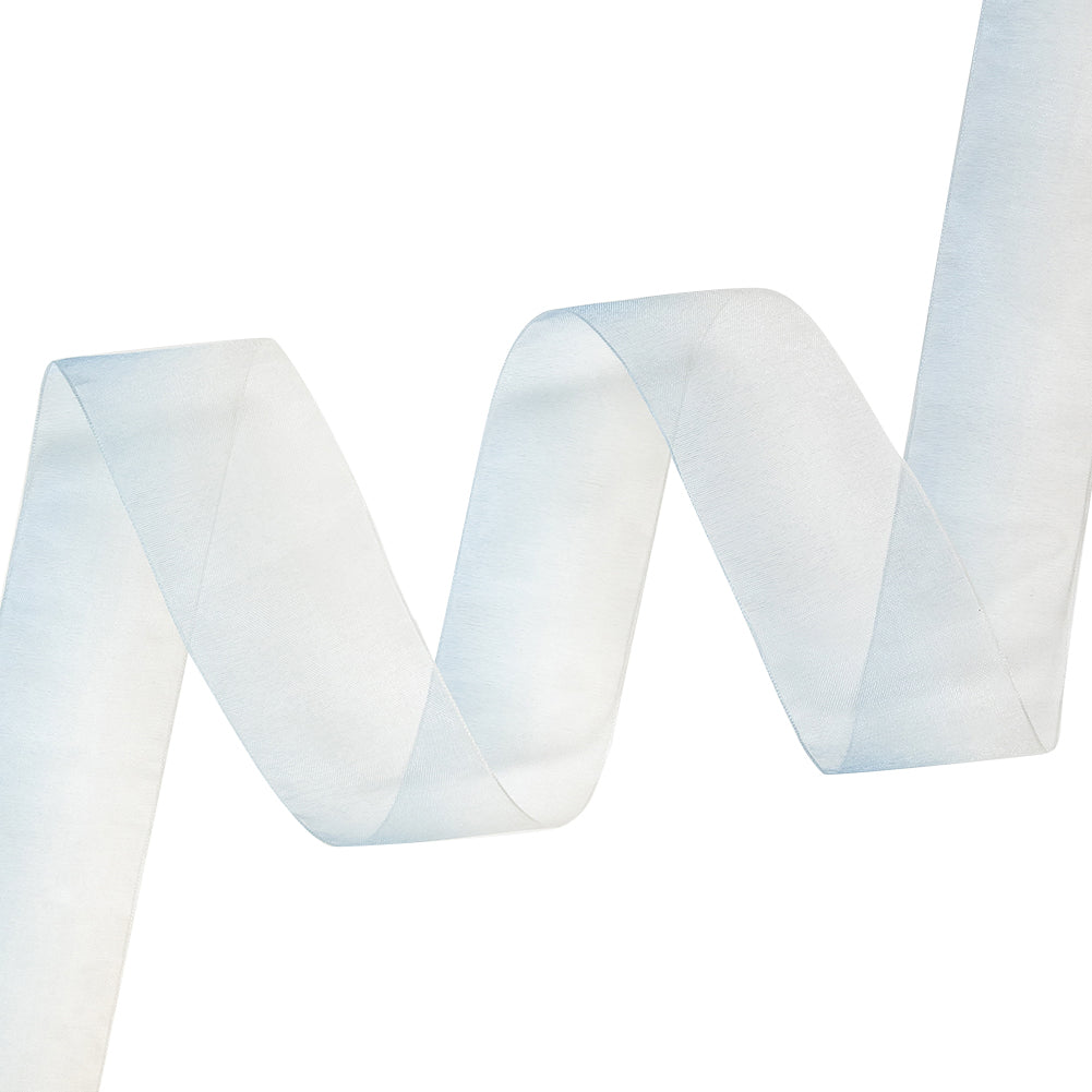 Sheer Blue and Barely Blue Ombre Ribbon - 1.5" Sheer Blue and Barely Blue Ombre Ribbon - 1.5"