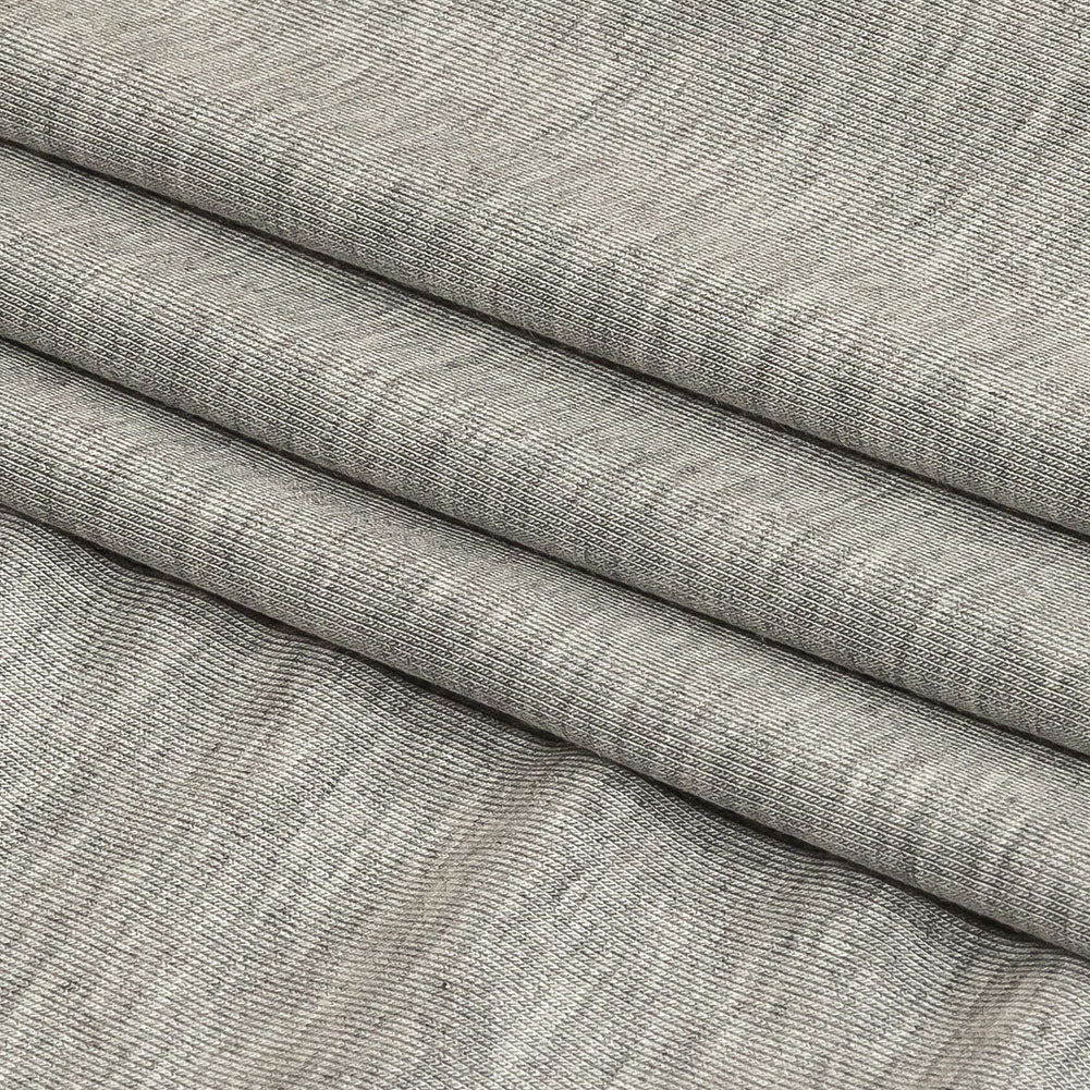 Ultra-Soft Rayon Jersey - Heathered Gray - Cyrus Collection Ultra-Soft Rayon Jersey - Heathered Gray - Cyrus Collection