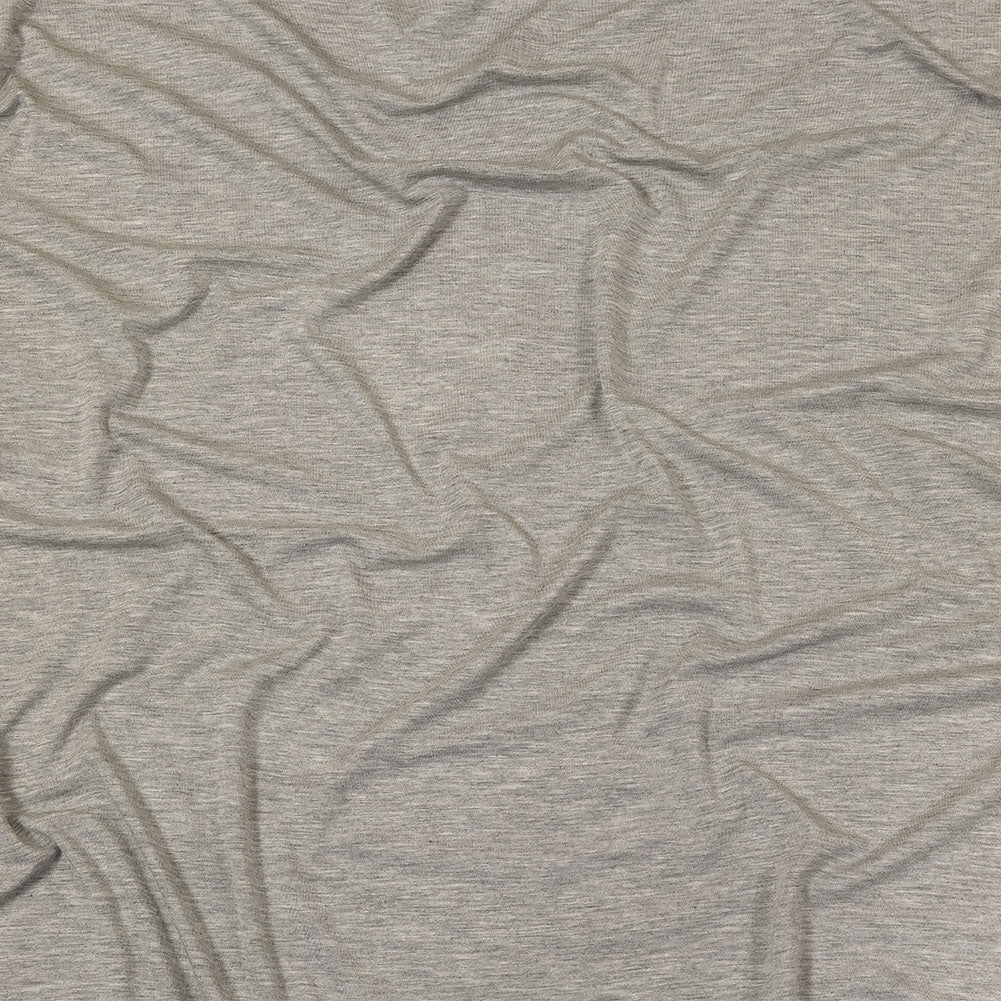 Ultra-Soft Rayon Jersey - Heathered Gray - Cyrus Collection Ultra-Soft Rayon Jersey - Heathered Gray - Cyrus Collection