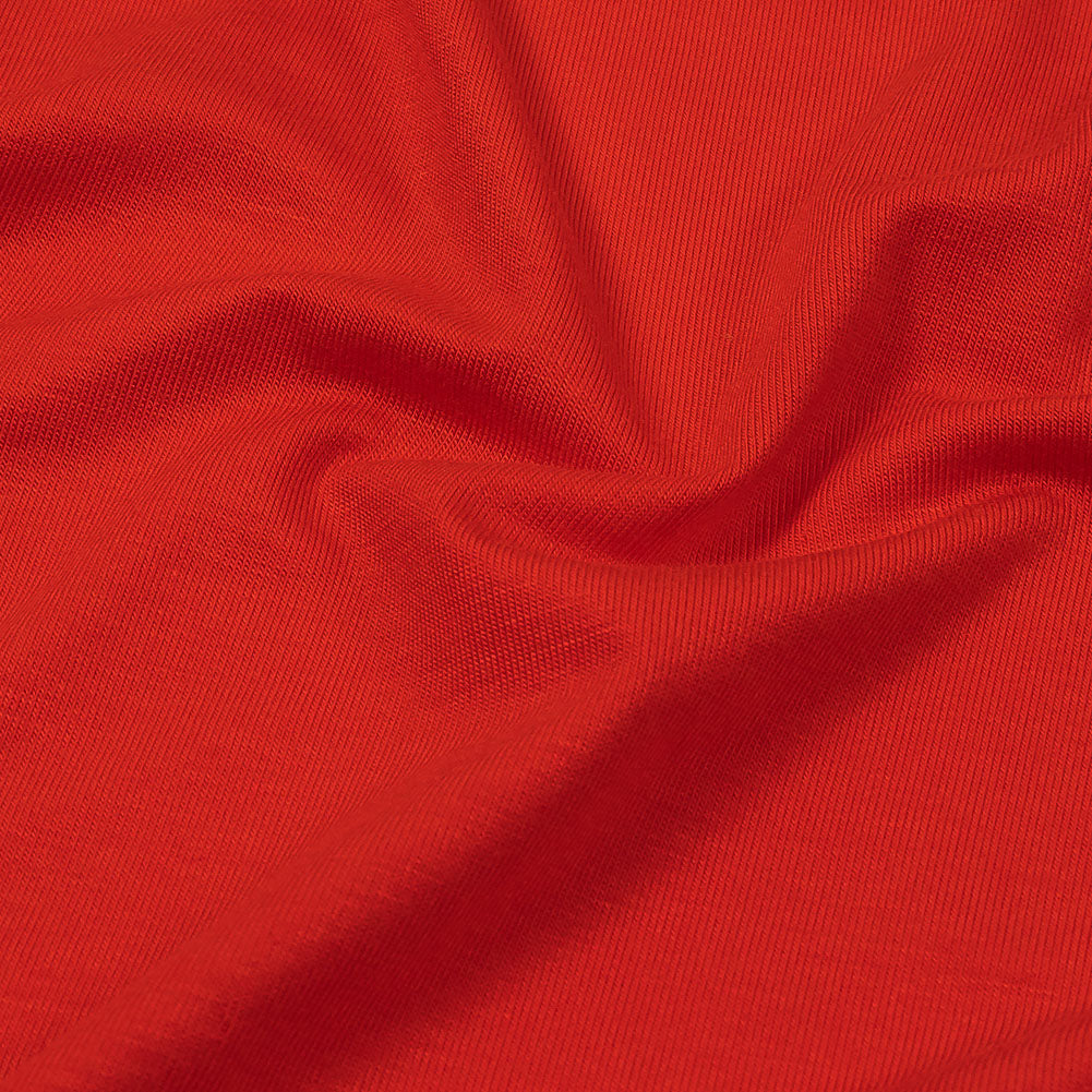 Ultra-Soft Rayon Jersey - Red - Cyrus Collection - Detail Ultra-Soft Rayon Jersey - Red - Cyrus Collection - Detail