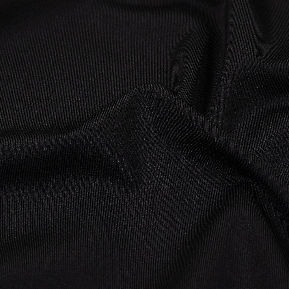 Black 12 oz Nylon Jersey Detail Black 12 oz Nylon Jersey Detail