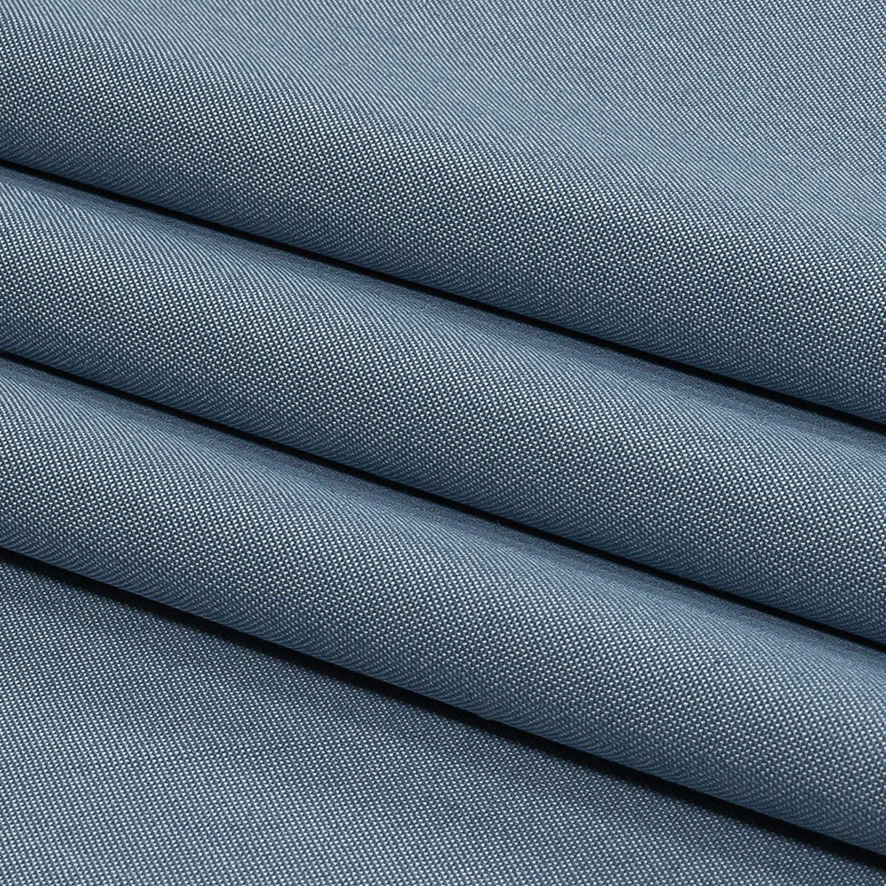 Liz Claiborne Coastal Blue Stretch Polyester Chambray Folded Liz Claiborne Coastal Blue Stretch Polyester Chambray Folded