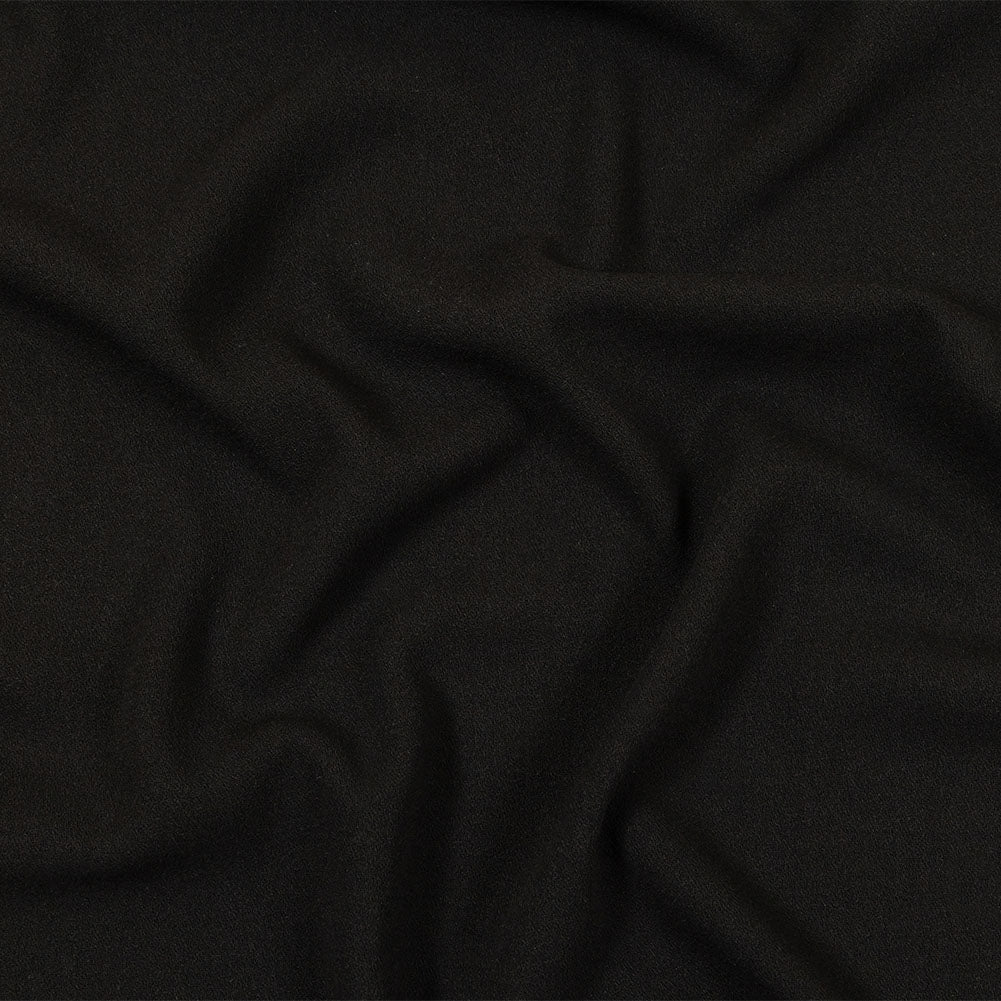 Black Polyester Crepe Black Polyester Crepe
