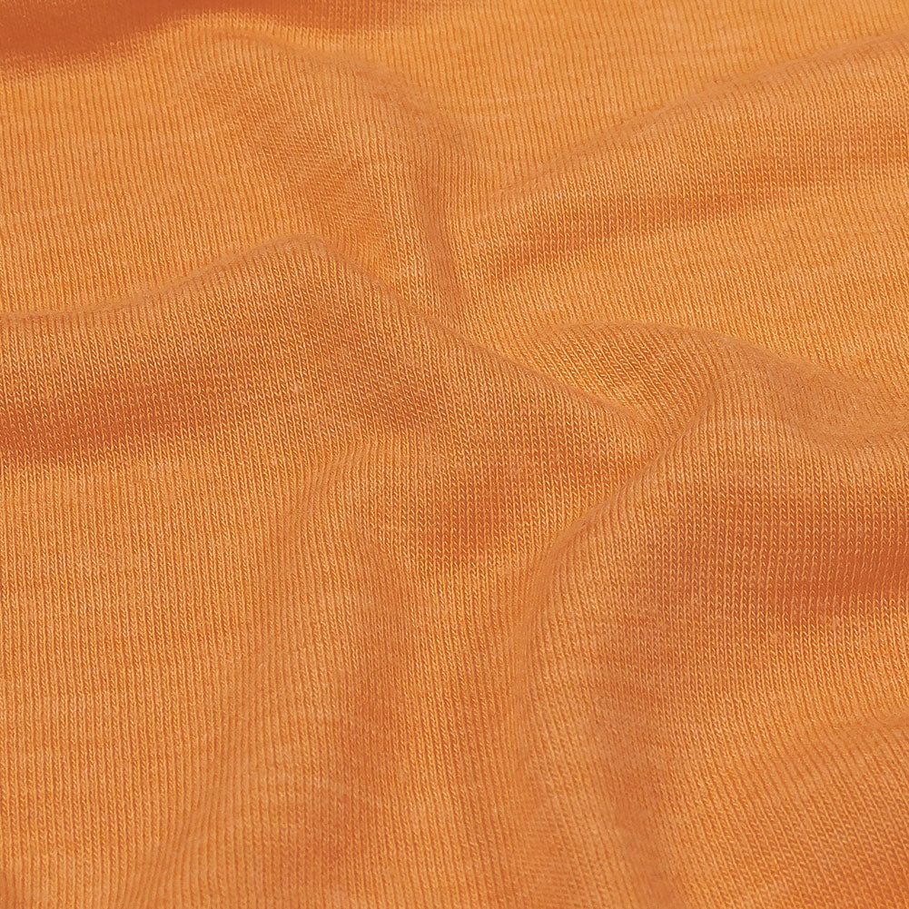 Creamsicle Striated Polyester Jersey Detail Creamsicle Striated Polyester Jersey Detail
