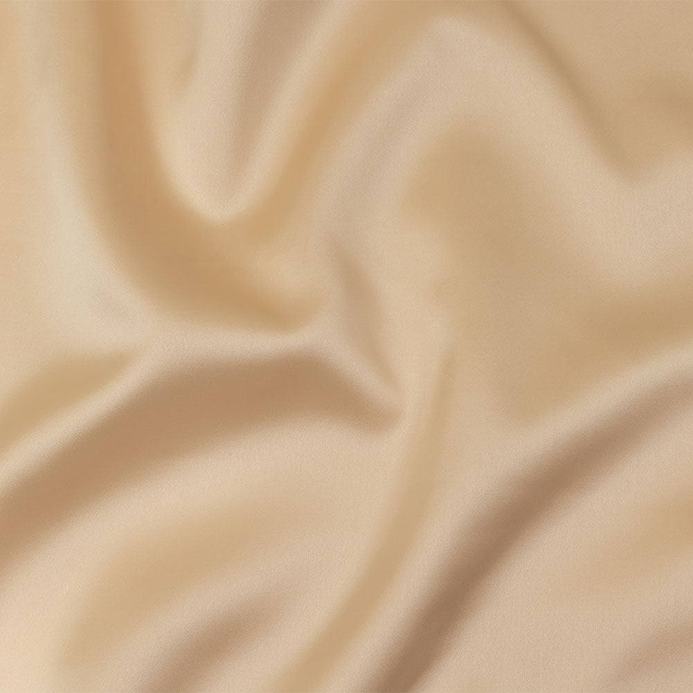Carolina Herrera Italian Cream Peach Polyester Duchesse Satin Carolina Herrera Italian Cream Peach Polyester Duchesse Satin