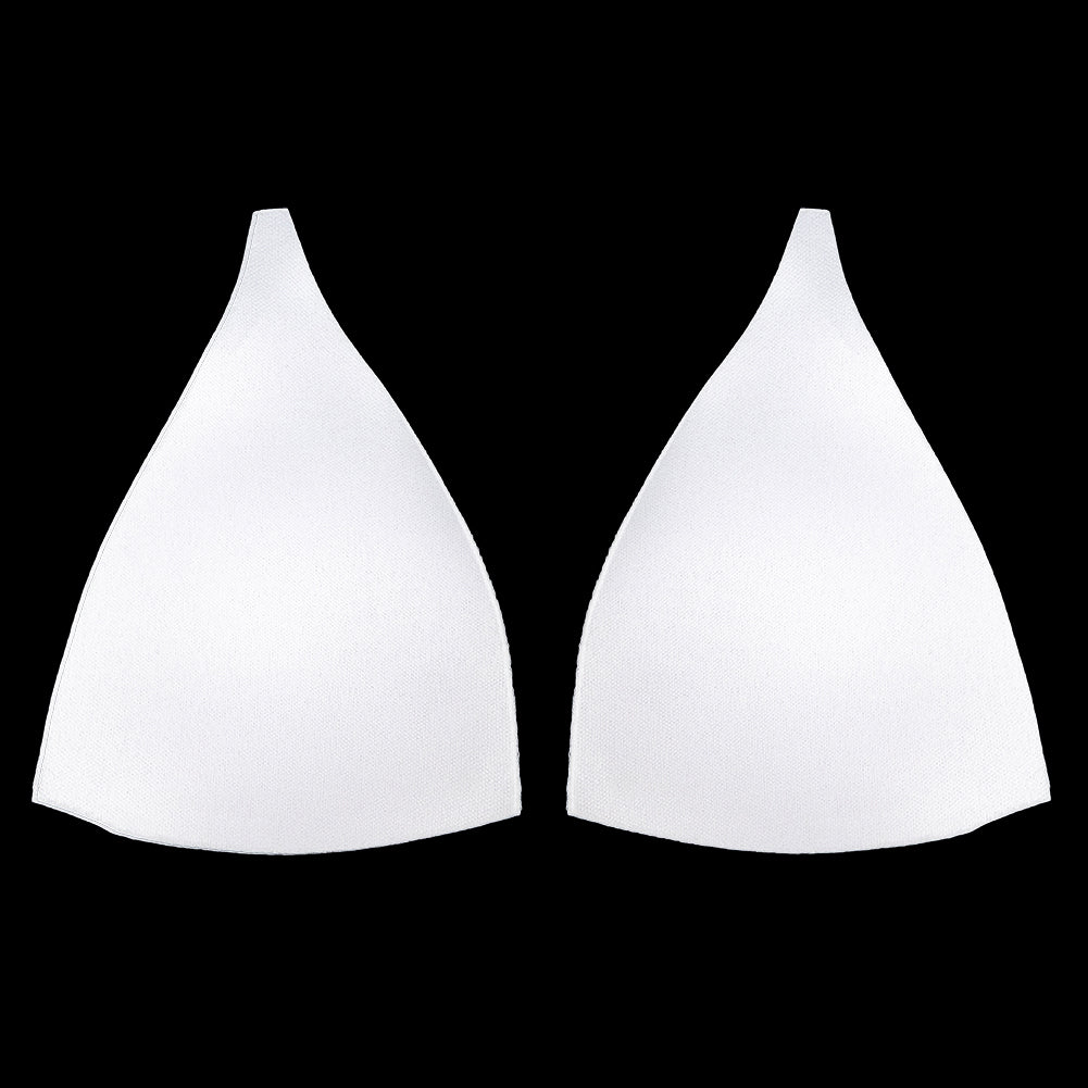 White Triangle Bra Cup - Size 02 Detail White Triangle Bra Cup - Size 02 Detail