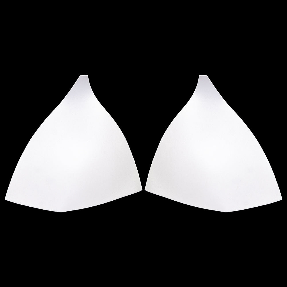 White Triangle Bra Cup - Size 22 Detail White Triangle Bra Cup - Size 22 Detail