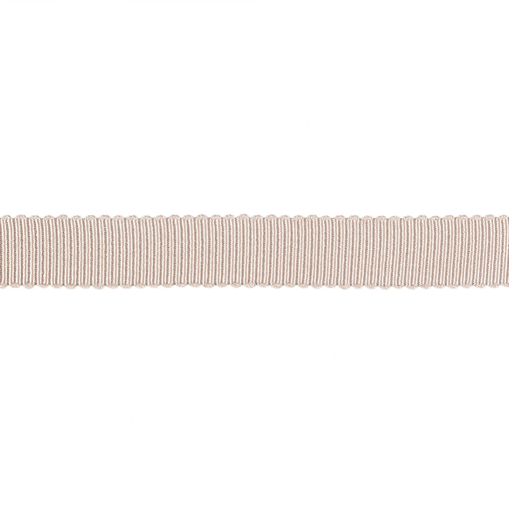 Primrose Pink Recycled Polyester Petersham Grosgrain Ribbon - 9mm - Detail Primrose Pink Recycled Polyester Petersham Grosgrain Ribbon - 9mm - Detail