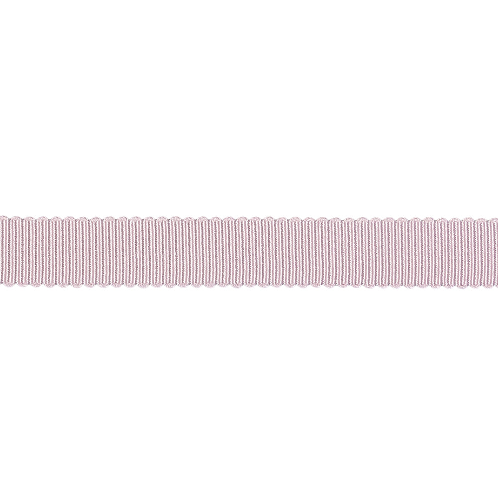 Light Pink Recycled Polyester Petersham Grosgrain Ribbon - 9mm - Detail Light Pink Recycled Polyester Petersham Grosgrain Ribbon - 9mm - Detail