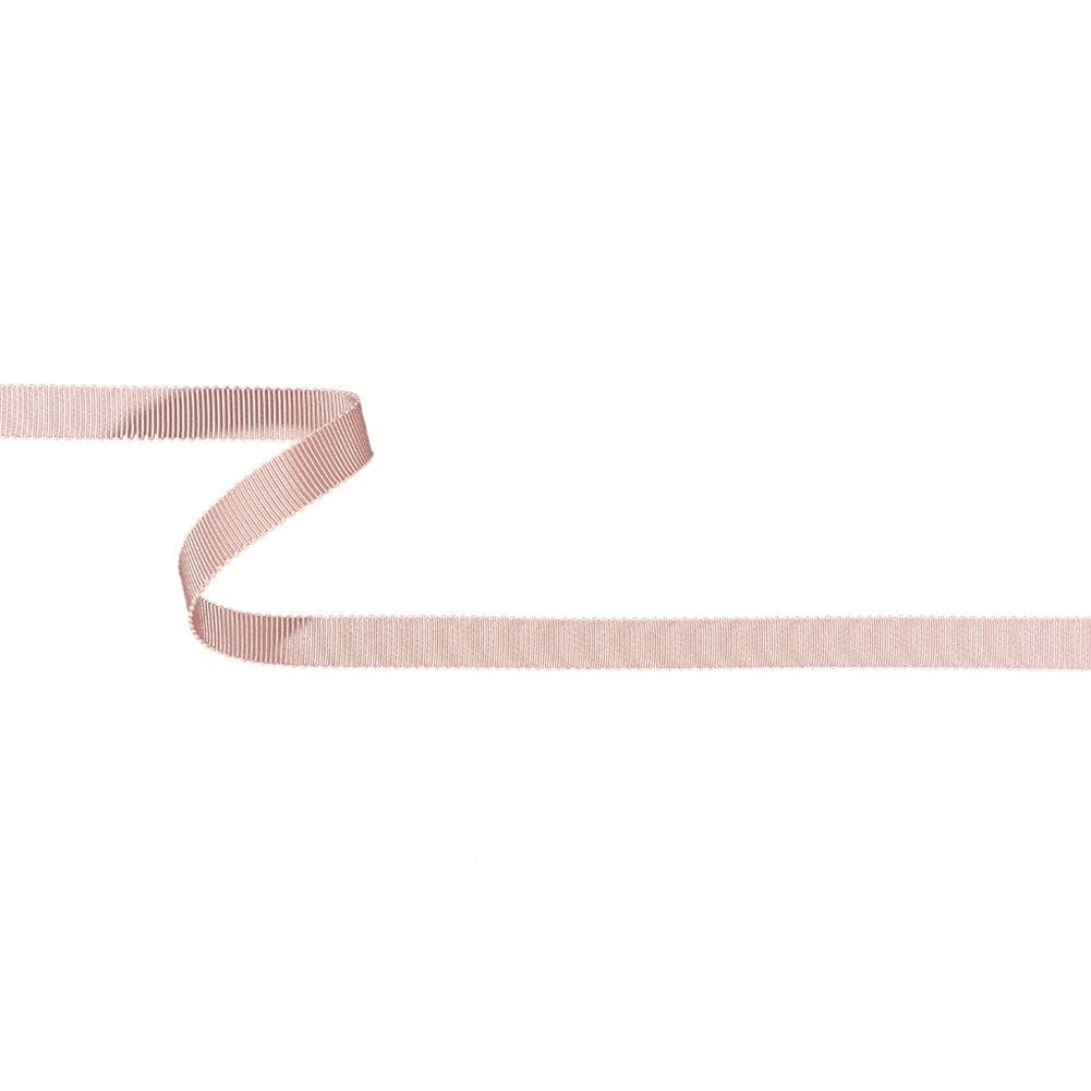 Misty Rose Recycled Polyester Petersham Grosgrain Ribbon - 9mm Misty Rose Recycled Polyester Petersham Grosgrain Ribbon - 9mm