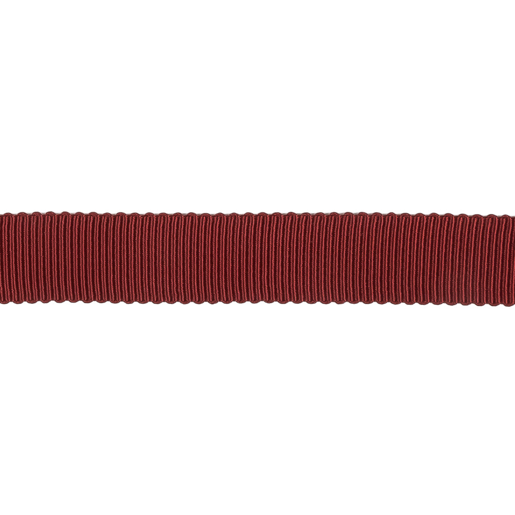 Burgundy Recycled Polyester Petersham Grosgrain Ribbon - 12mm Burgundy Recycled Polyester Petersham Grosgrain Ribbon - 12mm