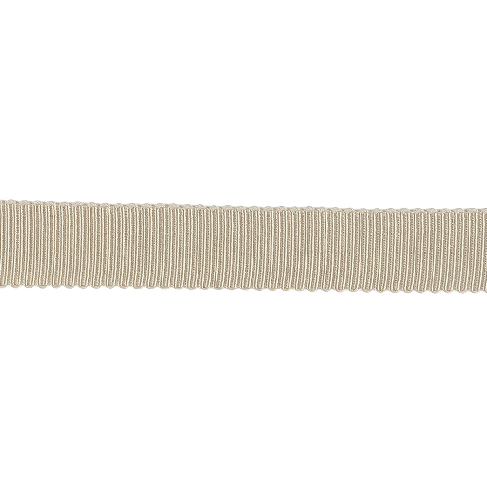 Taupe Recycled Polyester Petersham Grosgrain Ribbon - 12mm Taupe Recycled Polyester Petersham Grosgrain Ribbon - 12mm