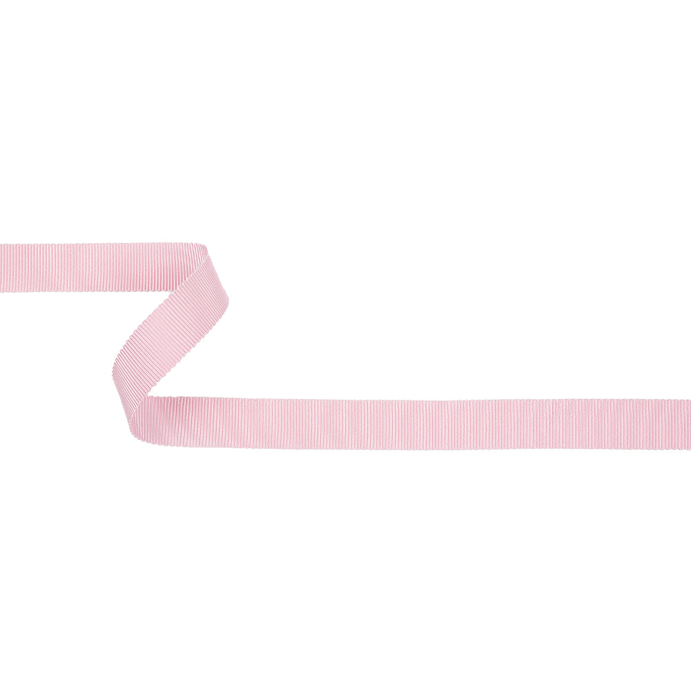 Light Pink Recycled Polyester Petersham Grosgrain Ribbon - 15mm Light Pink Recycled Polyester Petersham Grosgrain Ribbon - 15mm