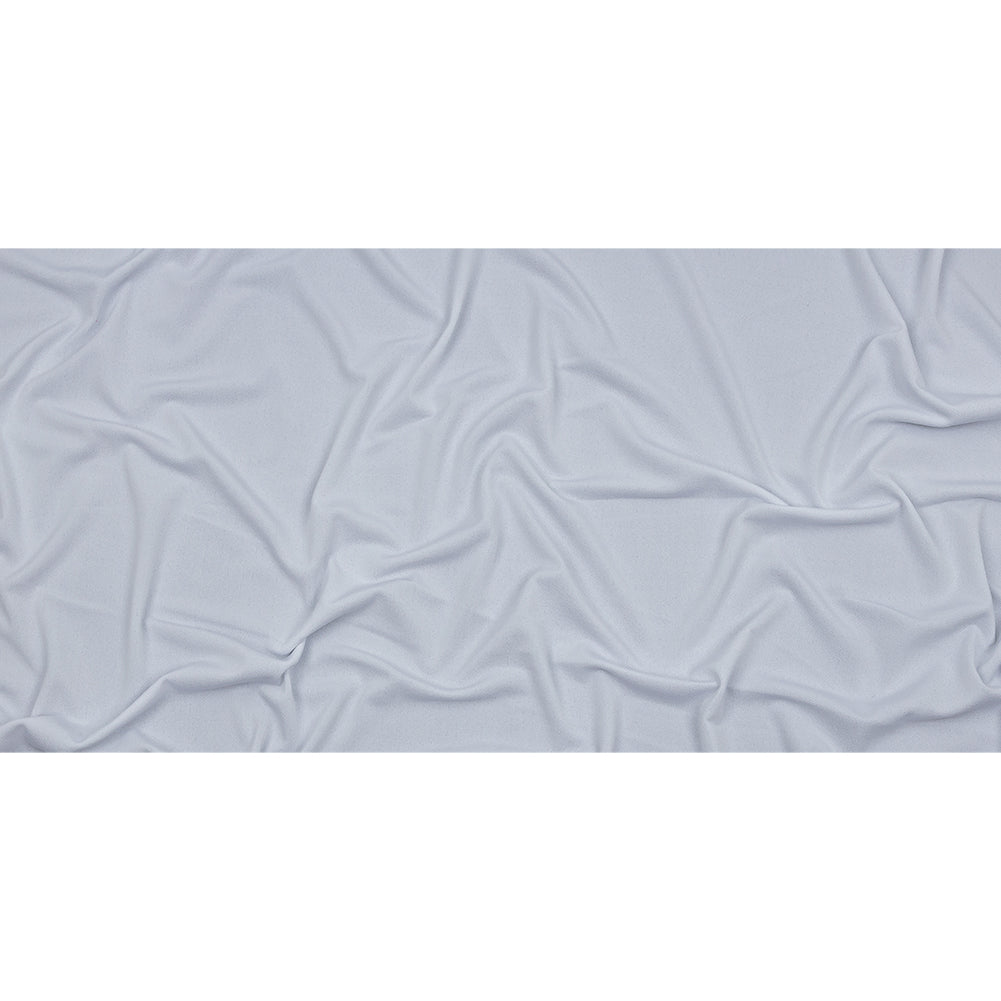 Tejido de punto crepé de poliéster elástico - Blanco - Colección Arabesco Tejido de punto crepé de poliéster elástico - Blanco - Colección Arabesco