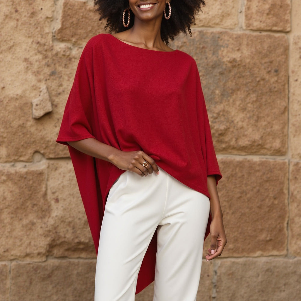 Stretch Polyester Crepe Knit - Tango Red - Arabesque Collection Stretch Polyester Crepe Knit - Tango Red - Arabesque Collection