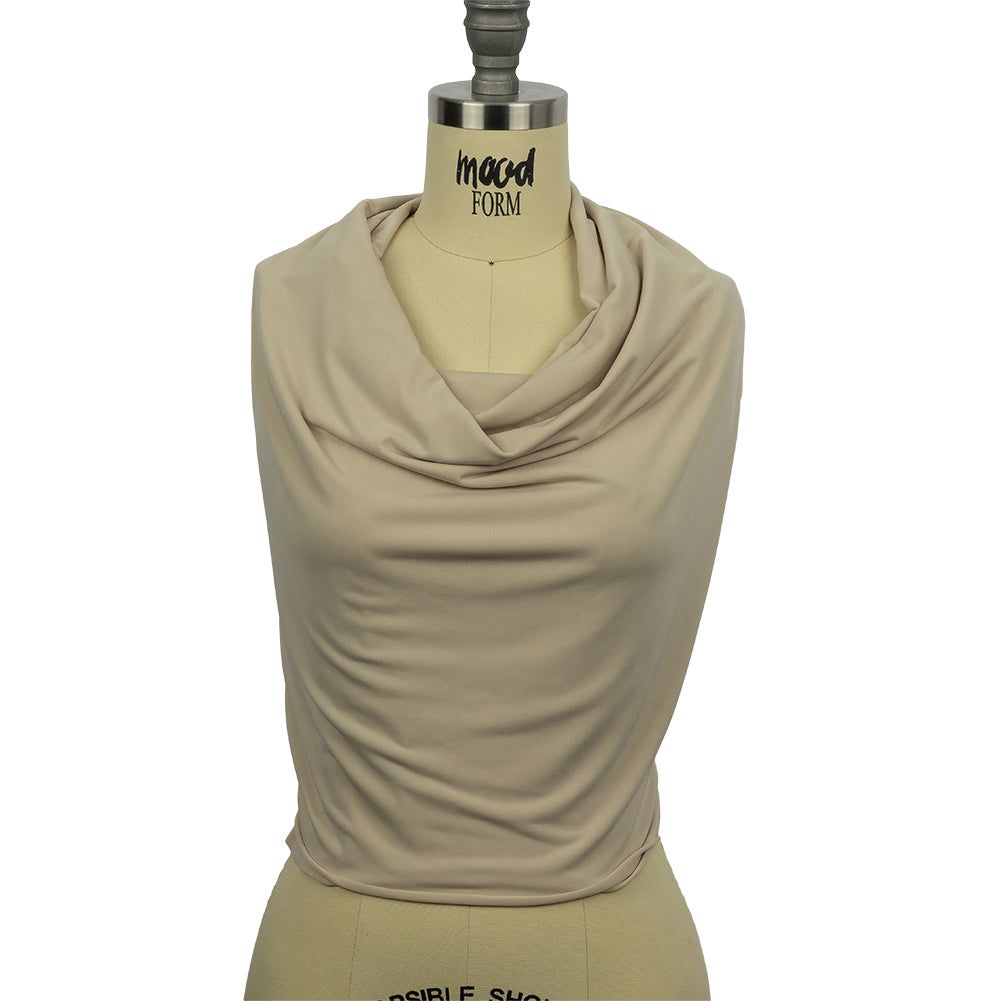 Stretch Polyester ITY Jersey - Nude - Isadora Collection Stretch Polyester ITY Jersey - Nude - Isadora Collection