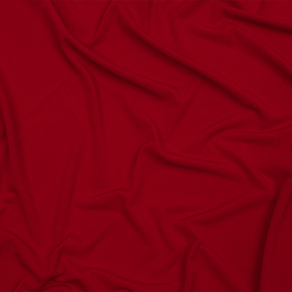 Stretch Polyester ITY Jersey - Tango Red - Isadora Collection Stretch Polyester ITY Jersey - Tango Red - Isadora Collection