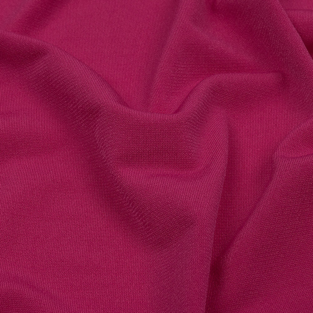 Stretch Polyester ITY Jersey - Fuchsia - Isadora Collection Stretch Polyester ITY Jersey - Fuchsia - Isadora Collection