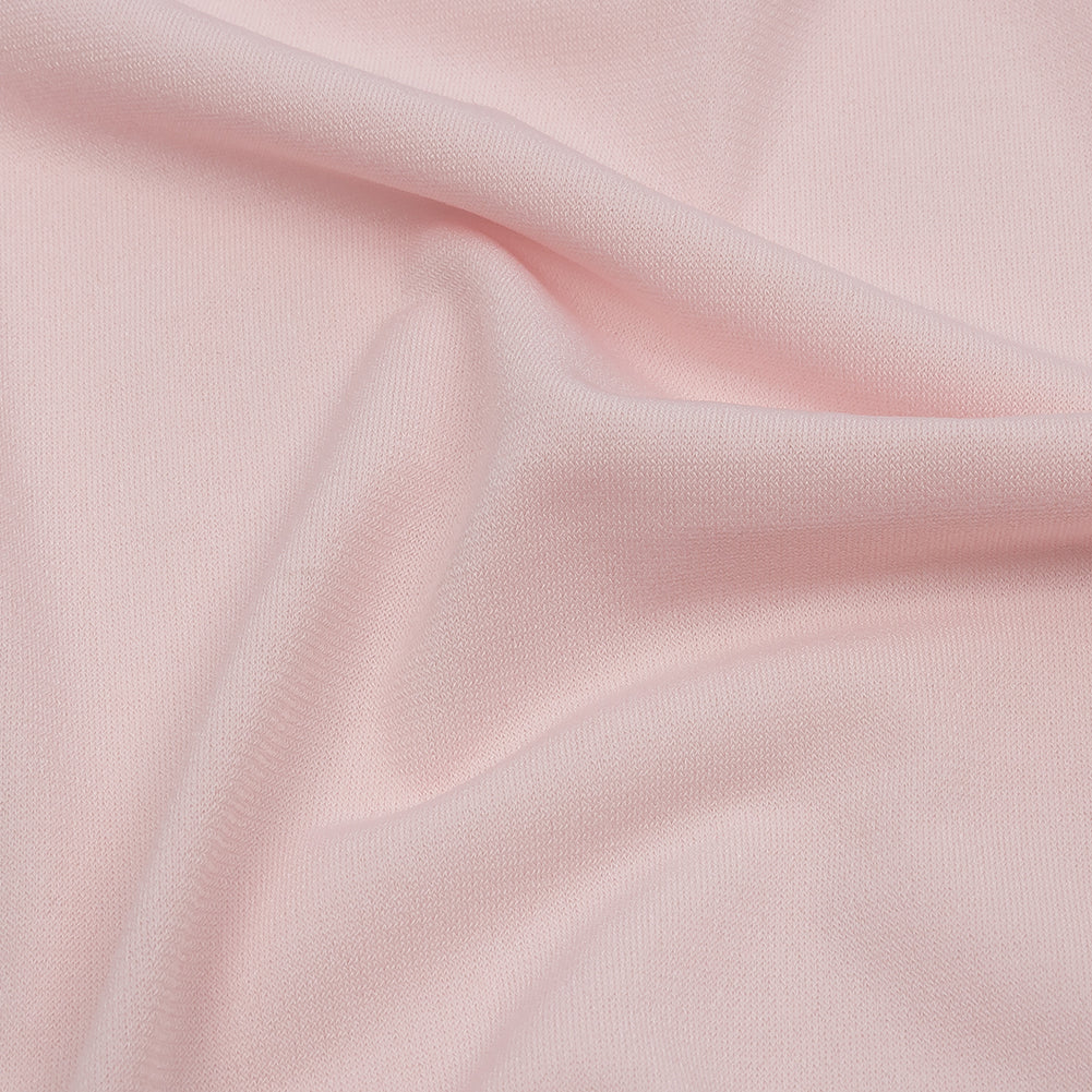 Stretch Polyester ITY Jersey - Blush - Isadora Collection Stretch Polyester ITY Jersey - Blush - Isadora Collection