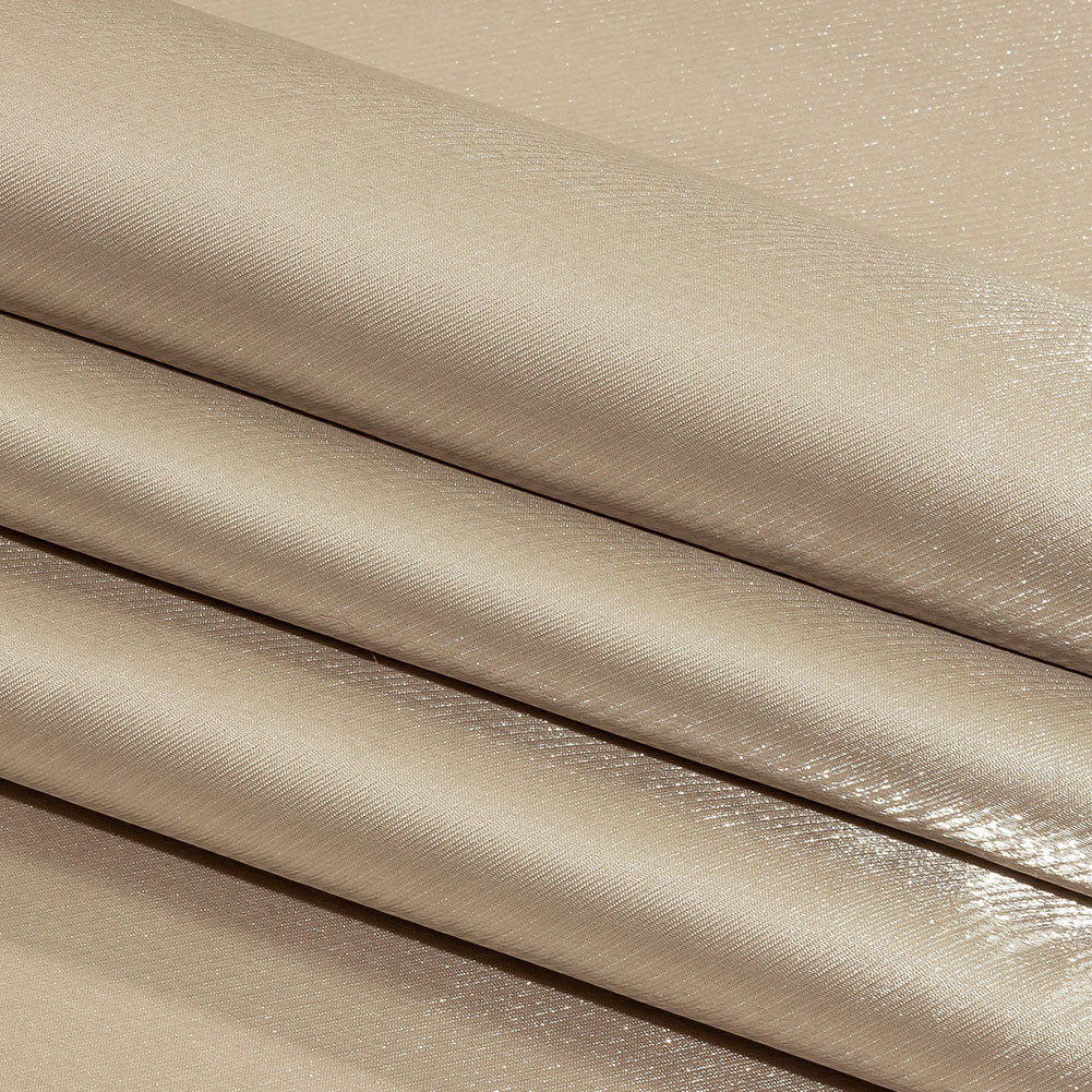 Crystal Polyester Mikado - Taupe - Virve Collection - Folded Crystal Polyester Mikado - Taupe - Virve Collection - Folded