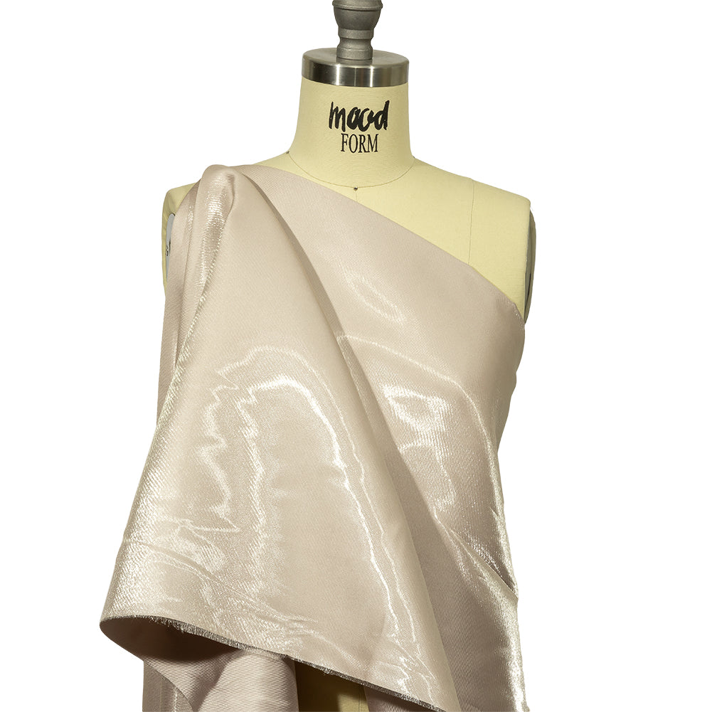 Crystal Polyester Mikado - Taupe - Virve Collection - Drape Crystal Polyester Mikado - Taupe - Virve Collection - Drape