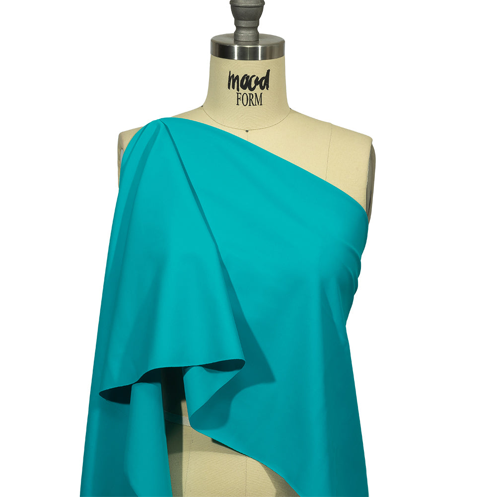 Recycled Swimwear Tricot, UV Protective - Aqua Green - Santorini Plus Collection Recycled Swimwear Tricot, UV Protective - Aqua Green - Santorini Plus Collection