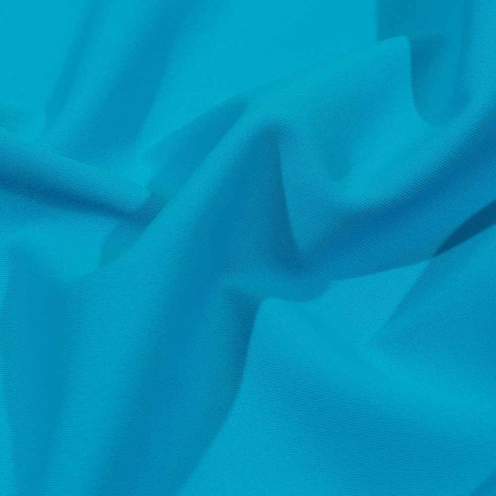 Recycled Swimwear Tricot, UV Protective - Cyan Blue - Santorini Plus Collection - Detail Recycled Swimwear Tricot, UV Protective - Cyan Blue - Santorini Plus Collection - Detail