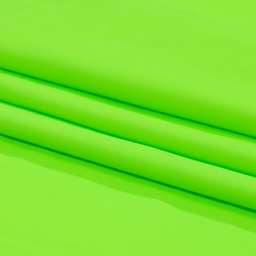Recycled Swimwear Tricot, UV Protective - Acid Green - Santorini Plus Collection Recycled Swimwear Tricot, UV Protective - Acid Green - Santorini Plus Collection