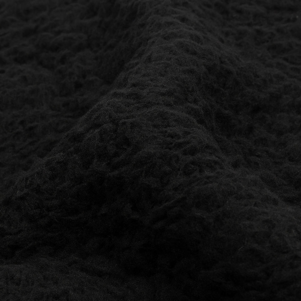 Black Faux Shearling Black Faux Shearling