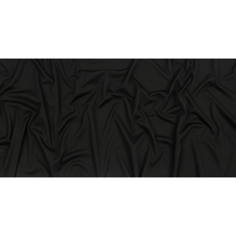 Black Onyx Polyester Interlock Knit Full Black Onyx Polyester Interlock Knit Full
