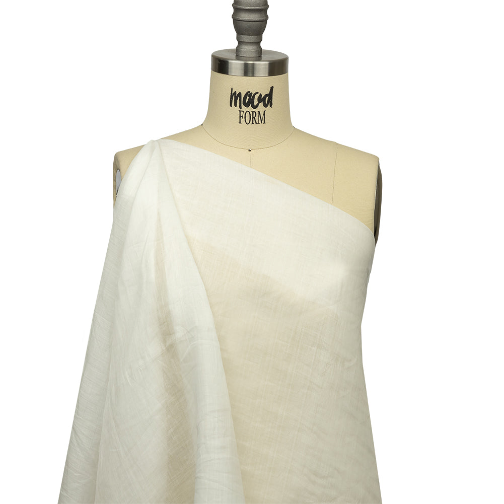 Famous Australian Designer Cloud Dancer Lightweight Ramie Woven Drape Famous Australian Designer Cloud Dancer Lightweight Ramie Woven Drape
