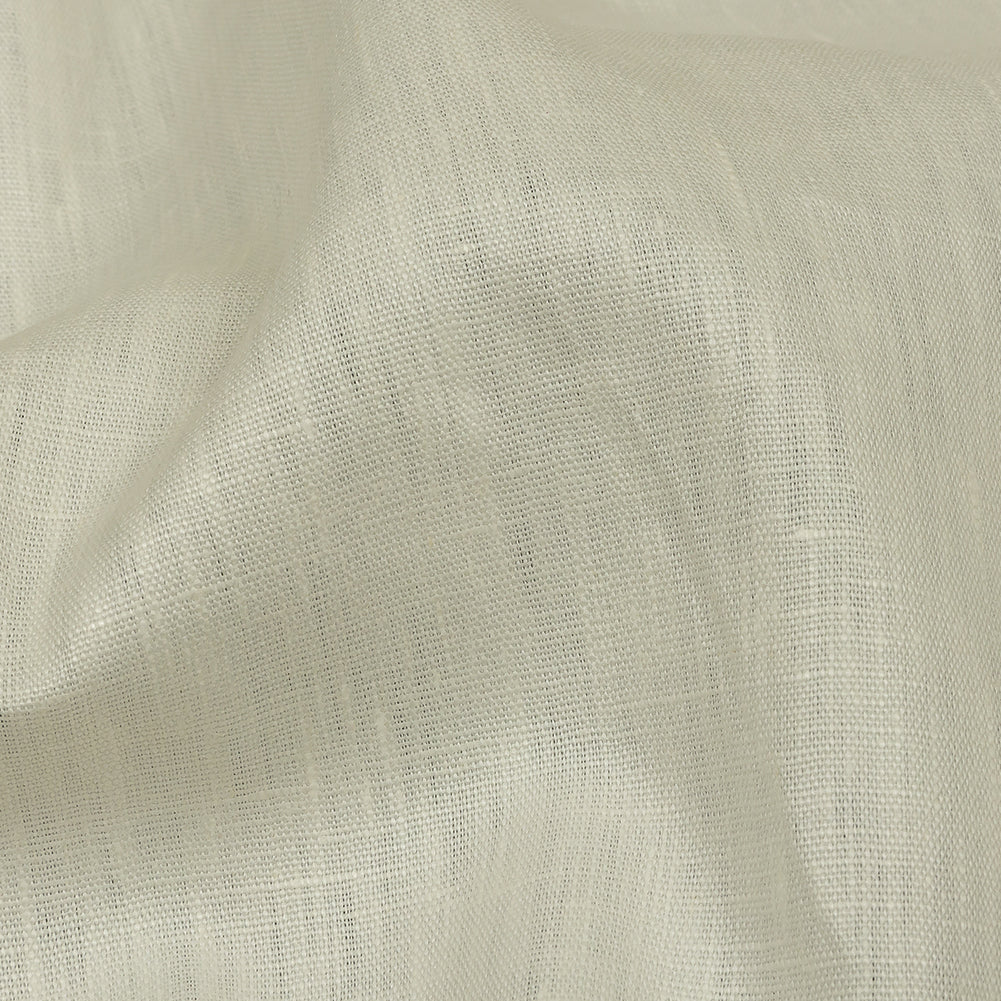 Famous Australian Designer Pristine Glazed Linen Woven Detail Famous Australian Designer Pristine Glazed Linen Woven Detail