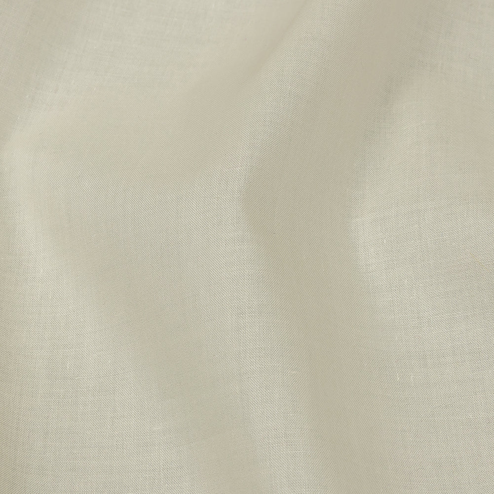 Famous Australian Designer Cream Heavy Cotton Voile Detail Famous Australian Designer Cream Heavy Cotton Voile Detail