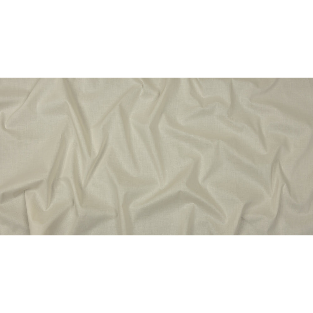 Famous Australian Designer Cream Heavy Cotton Voile Full Famous Australian Designer Cream Heavy Cotton Voile Full