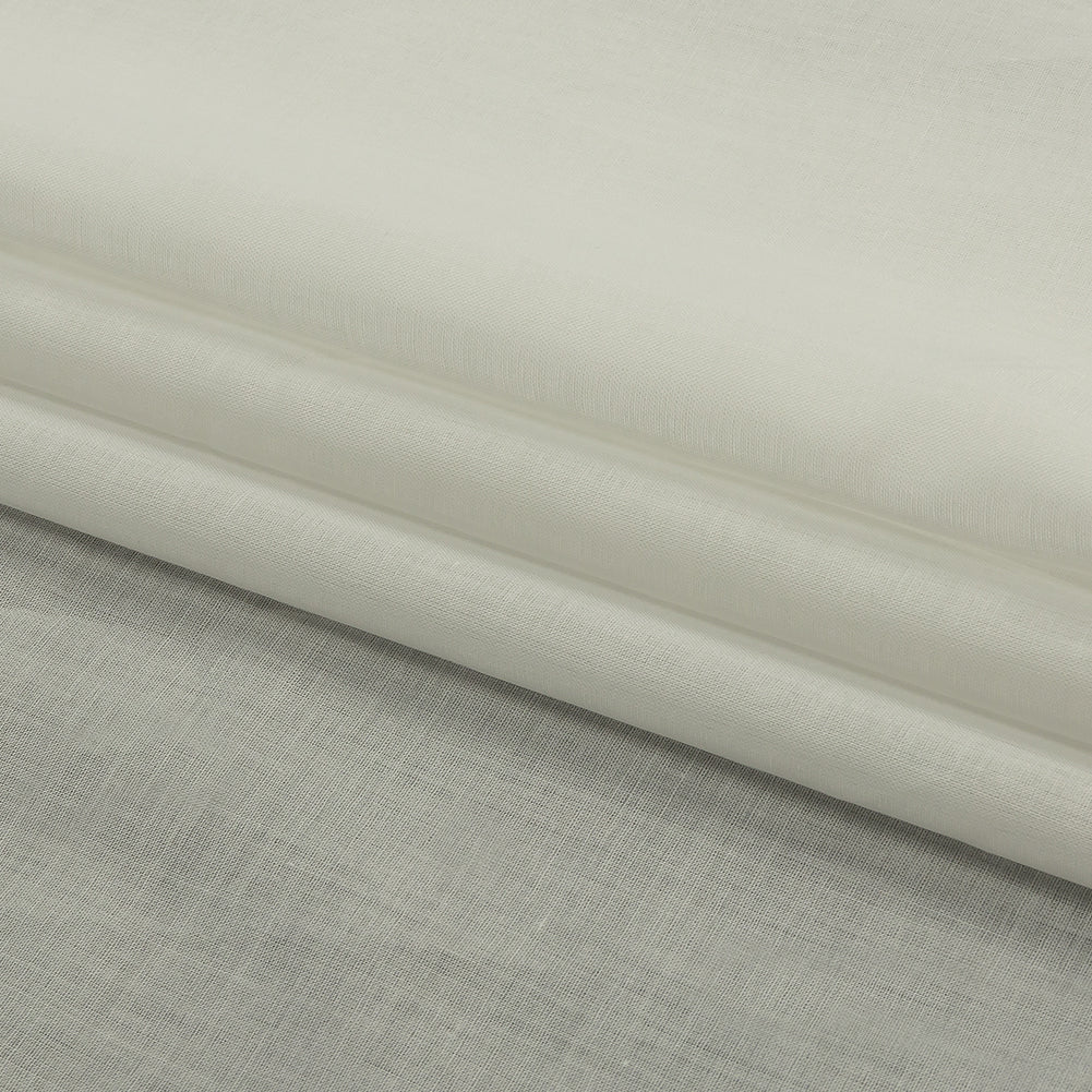 Famous Australian Designer Star White Crisp Cotton Voile Famous Australian Designer Star White Crisp Cotton Voile