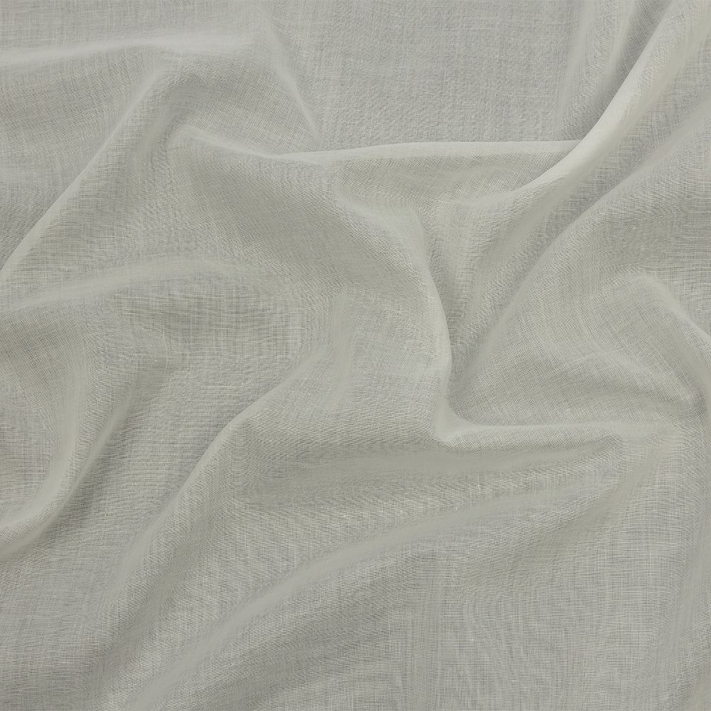 Famous Australian Designer Star White Crisp Cotton Voile Famous Australian Designer Star White Crisp Cotton Voile