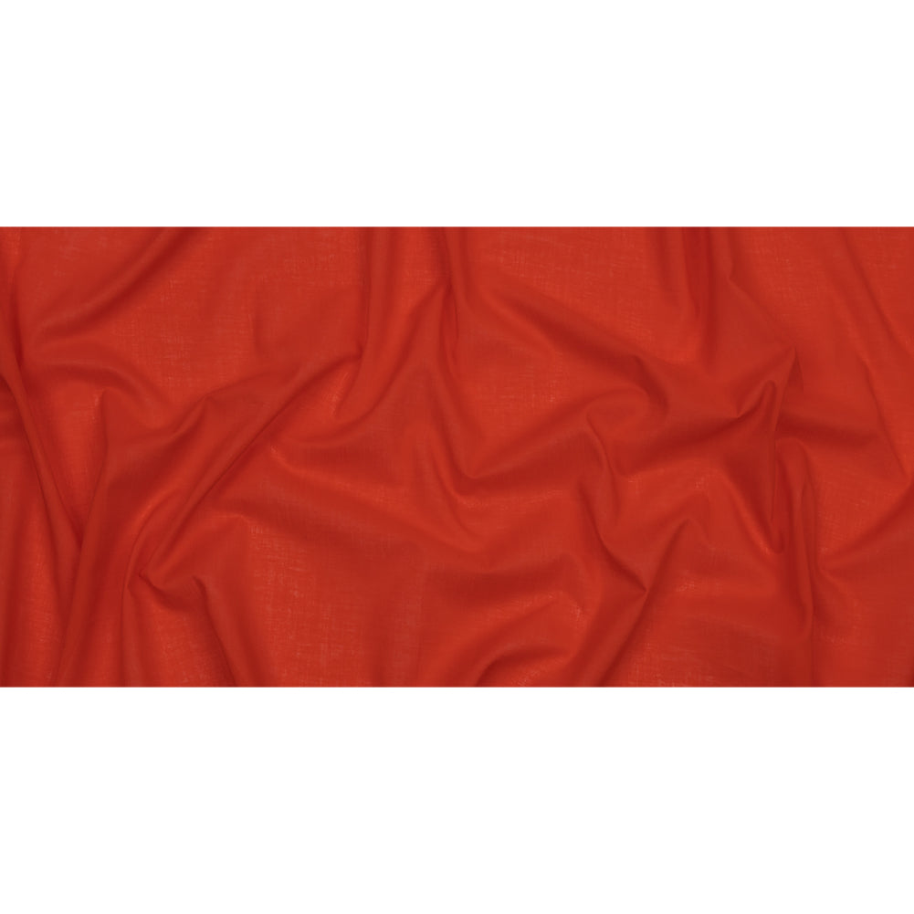 Famous Australian Designer Red Cotton Voile Full Famous Australian Designer Red Cotton Voile Full