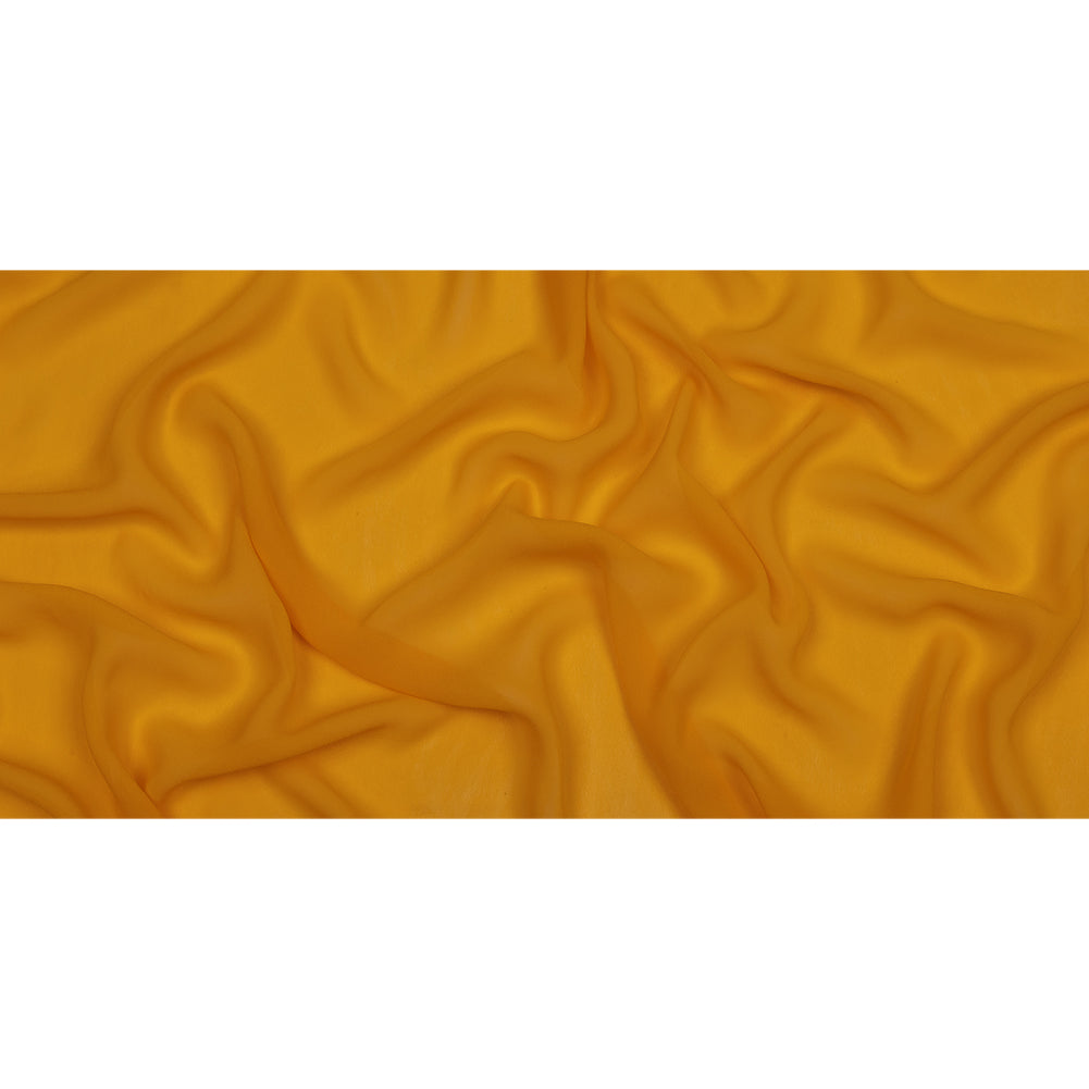 Famous Australian Designer Golden Yellow Viscose Georgette Full Famous Australian Designer Golden Yellow Viscose Georgette Full