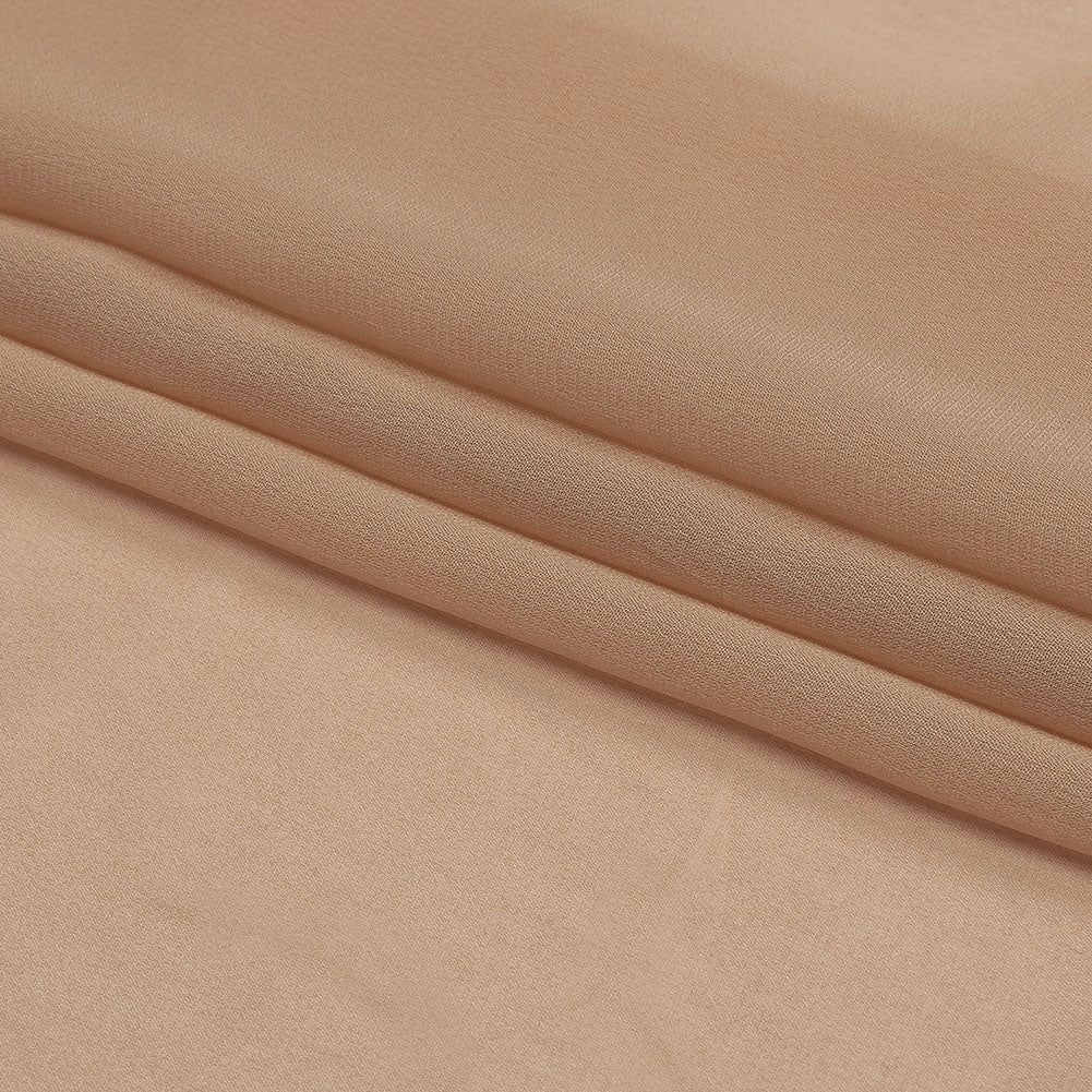 Famous Australian Designer Nude Viscose Georgette Full Famous Australian Designer Nude Viscose Georgette Full