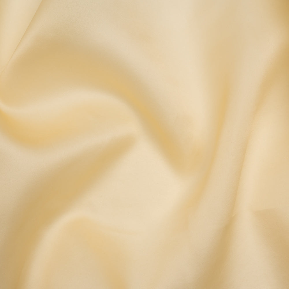 Silk Satin-Faced Organza - Cream - Famous Australian Designer Deadstock Silk Satin-Faced Organza - Cream - Famous Australian Designer Deadstock